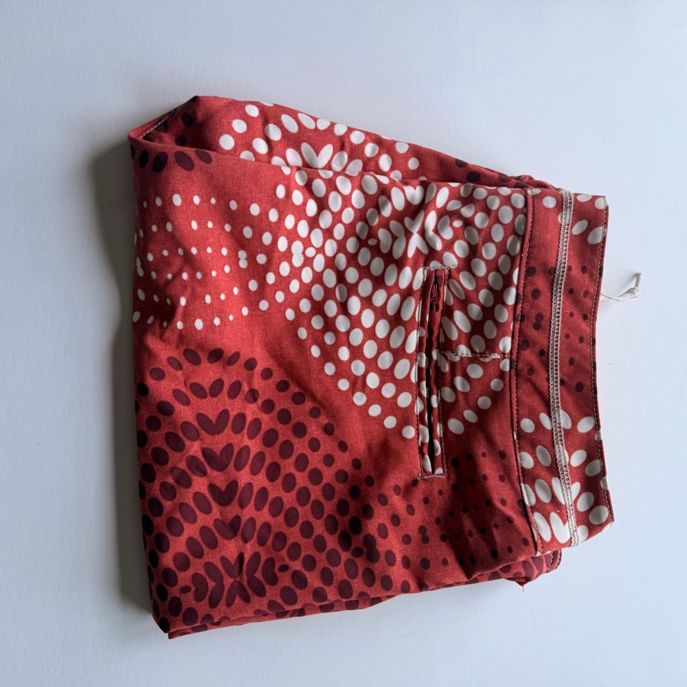 Tommy Bahama Mens Geometric Dot Board Shorts 36 Red orange Vacation Summer - Picture 3 of 15